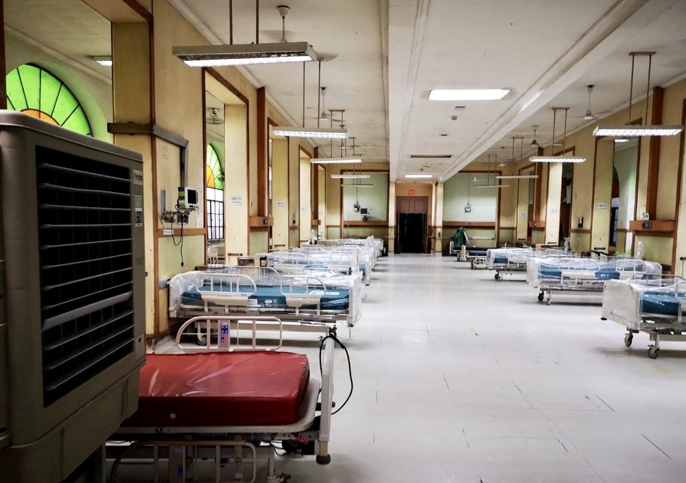 A ward of the Philippine General Hospital in Manila